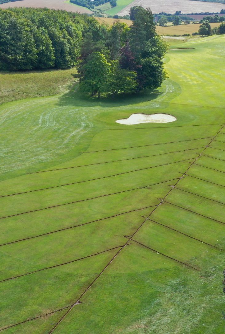 sports pitch drainage