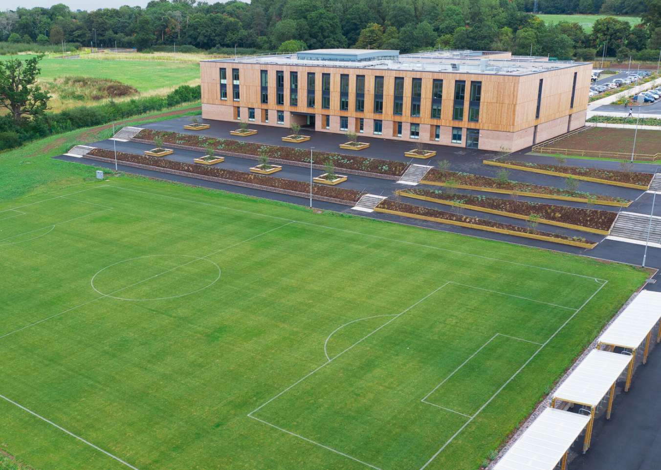 completed school pitch renovation