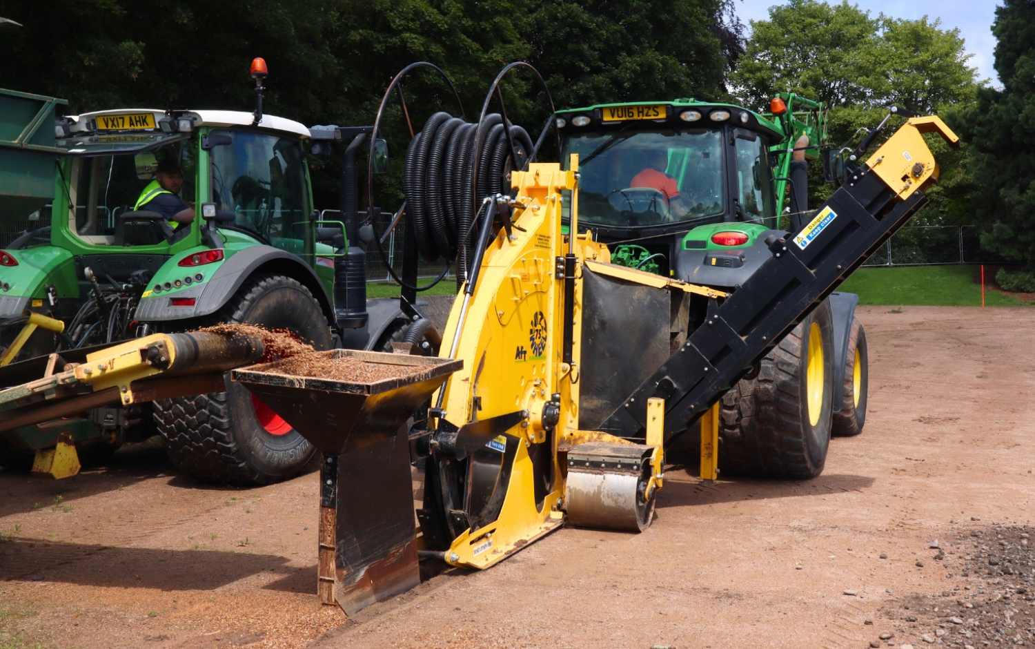 drainage machine tunnelling for irrigation channels