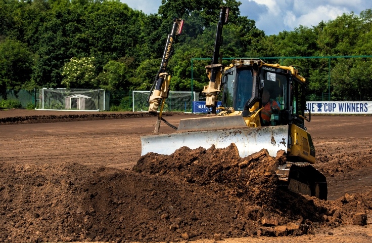 design and build project under construction