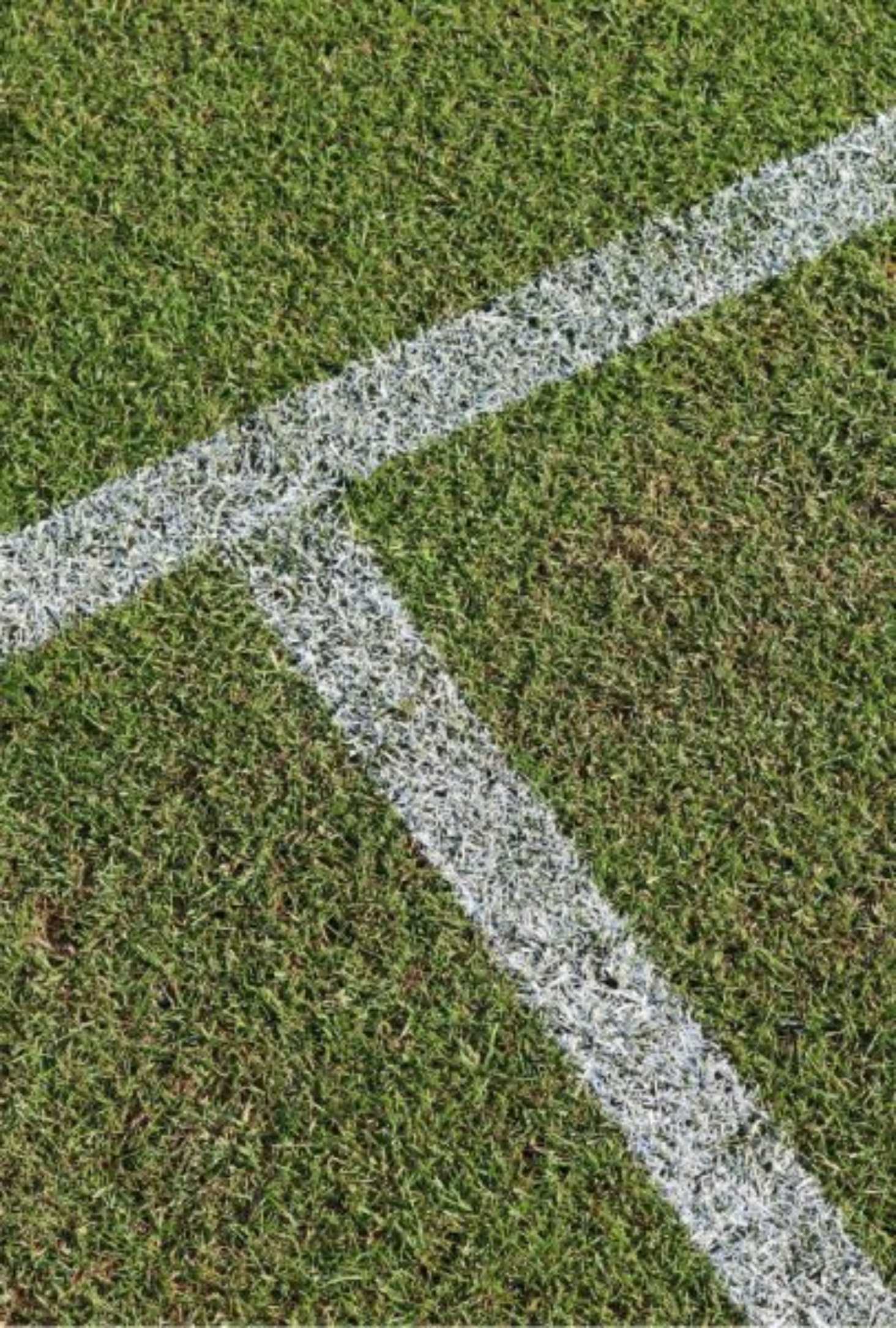 shot of tennis court lines