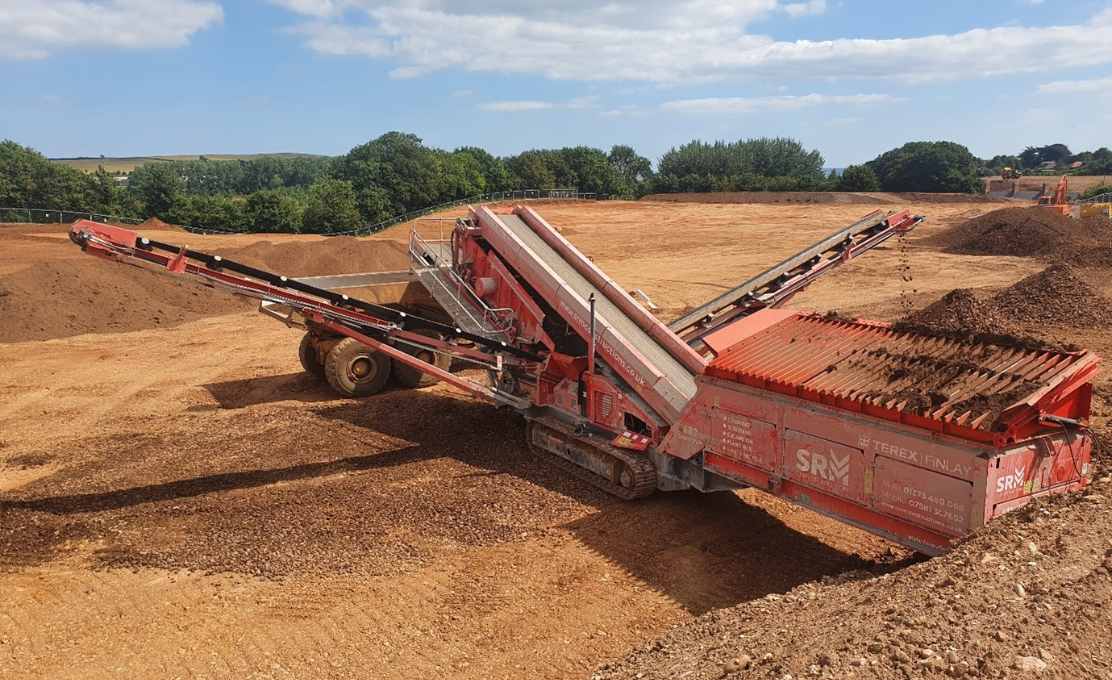 machinery levelling groundworks