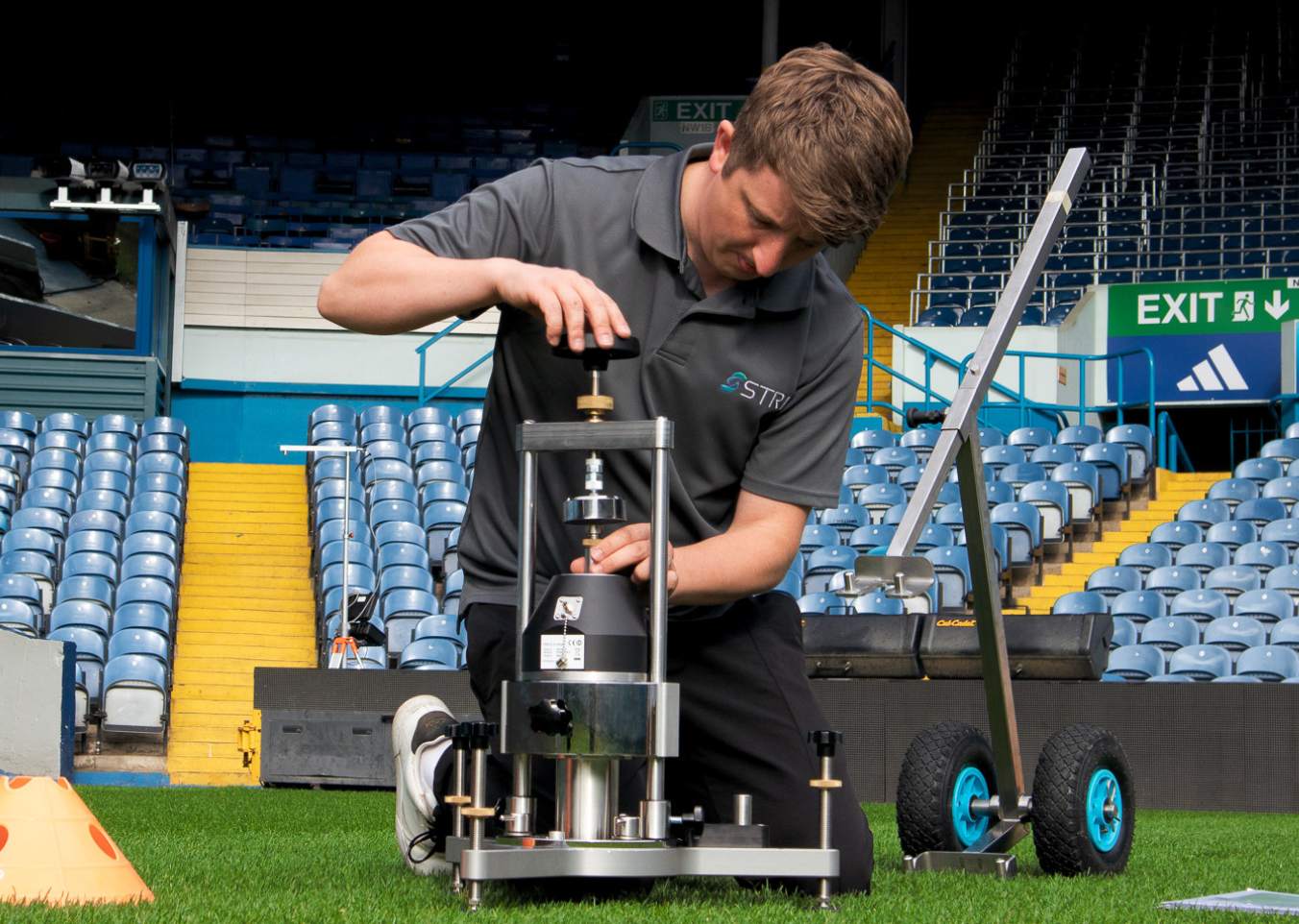 pitch testing of football ground