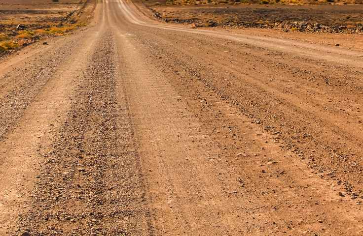 Access roads and paths